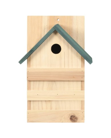 Nichoirs 4 pcs 23x19x33 cm Bois de sapin