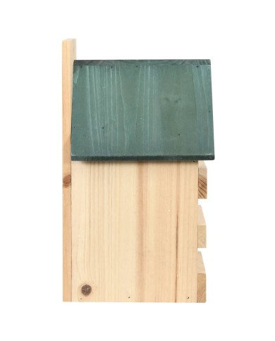 Nichoirs 4 pcs 23x19x33 cm Bois de sapin
