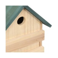 Nichoirs 4 pcs 23x19x33 cm Bois de sapin