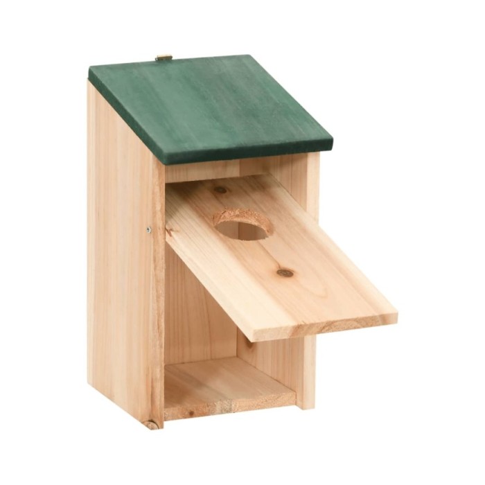 Nichoirs 8 pcs Bois 12x12x22 cm