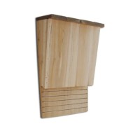 Maison pou chauve-souris 4 pcs 22 x 12 x 34 cm Bois