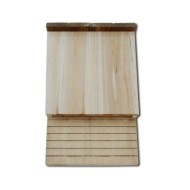 Maison pou chauve-souris 4 pcs 22 x 12 x 34 cm Bois