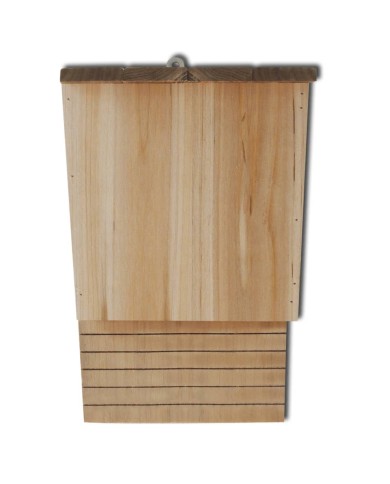 Maison pou chauve-souris 4 pcs 22 x 12 x 34 cm Bois