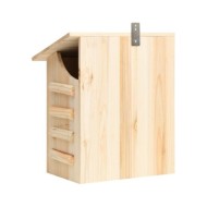 Maison pou chauve-souris Bois de sapin massif 30x20x38 cm