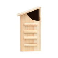 Maison pou chauve-souris Bois de sapin massif 30x20x38 cm
