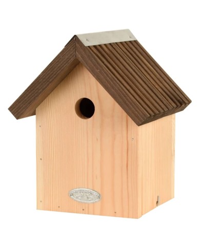 Esschert Design Cabane d'oiseaux de mésange bleue