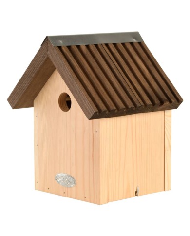 Esschert Design Cabane d'oiseaux de mésange bleue