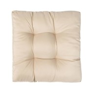 Coussin de palette Sable 58x58x10 cm Polyester 