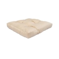 Coussin de palette Sable 58x58x10 cm Polyester 
