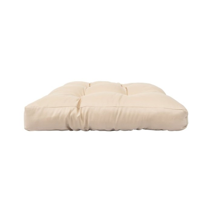 Coussin de palette Sable 58x58x10 cm Polyester 