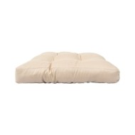 Coussin de palette Sable 58x58x10 cm Polyester 