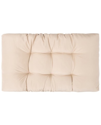 Coussins de palette 3 pcs Sable Polyester 