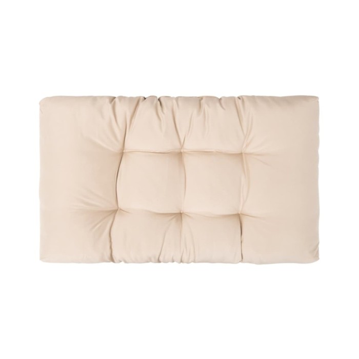 Coussins de palette 3 pcs Sable Polyester 