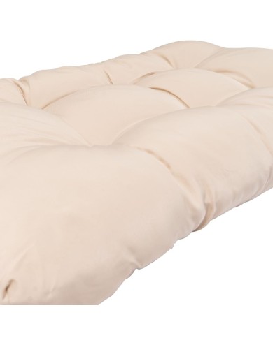 Coussins de palette 3 pcs Sable Polyester 