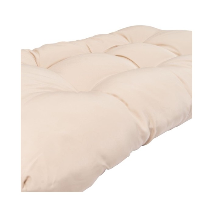 Coussins de palette 3 pcs Sable Polyester 