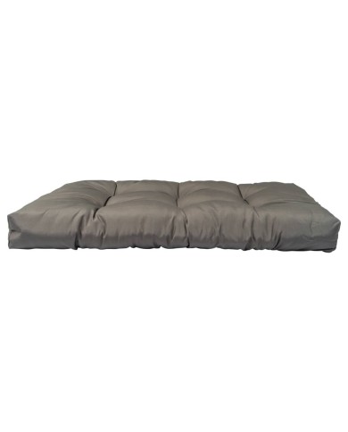 Coussins de palette 2 pcs Gris Polyester 