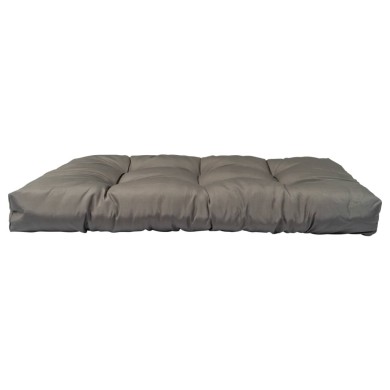 Coussins de palette 2 pcs Gris Polyester 