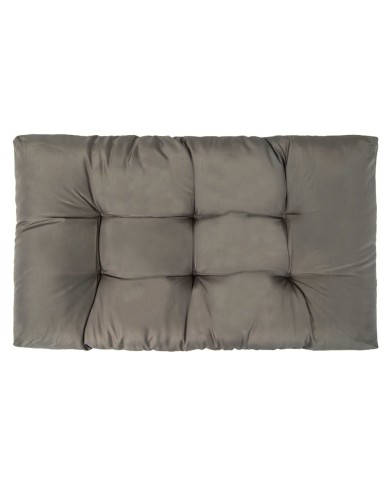 Coussins de palette 2 pcs Gris Polyester 