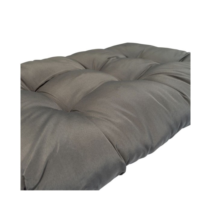 Coussins de palette 2 pcs Gris Polyester 