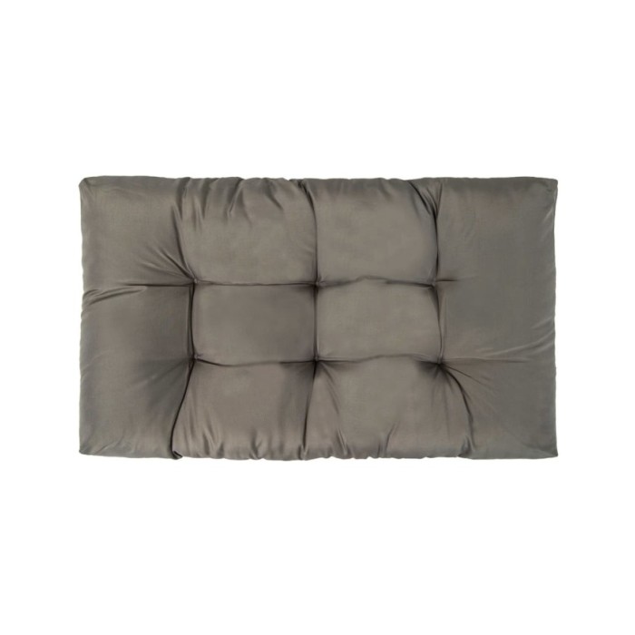 Coussins de palette 3 pcs Gris Polyester 
