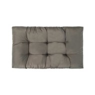 Coussins de palette 3 pcs Gris Polyester 