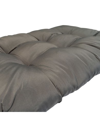 Coussins de palette 3 pcs Gris Polyester 