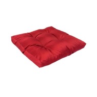 Coussin de palette Rouge 58x58x10 cm Polyester