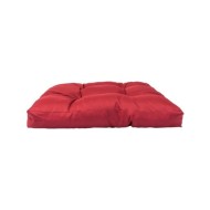 Coussin de palette Rouge 58x58x10 cm Polyester