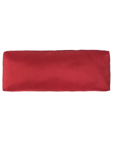 Coussins de palette 2 pcs Rouge Polyester 
