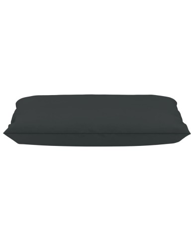 Coussins de canapé palette 4 pcs Anthracite Tissu
