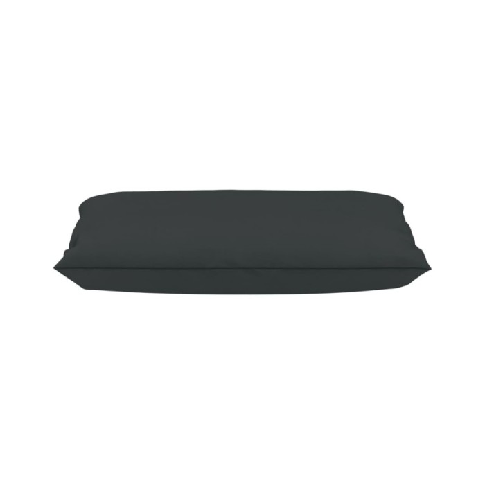Coussins de canapé palette 4 pcs Anthracite Tissu