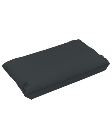 Coussins de canapé palette 4 pcs Anthracite Tissu