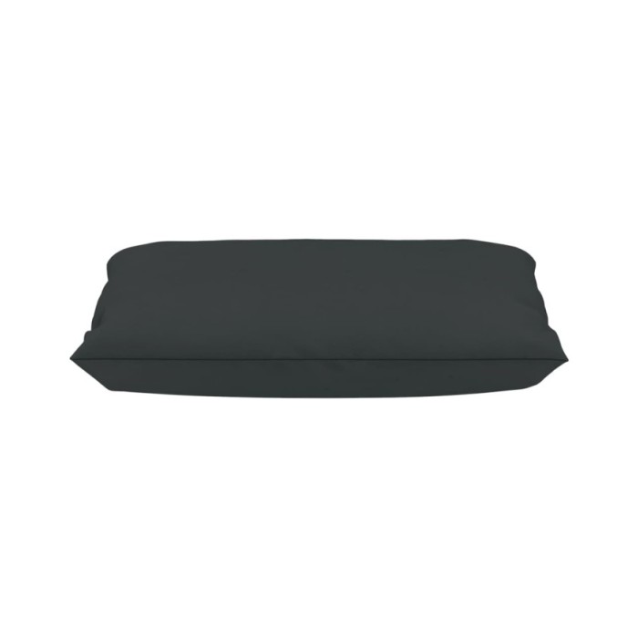 Coussins de canapé palette 4 pcs Anthracite Tissu