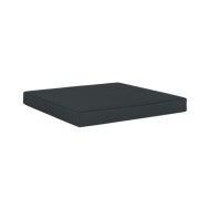 Coussins de canapé palette 4 pcs Anthracite Tissu