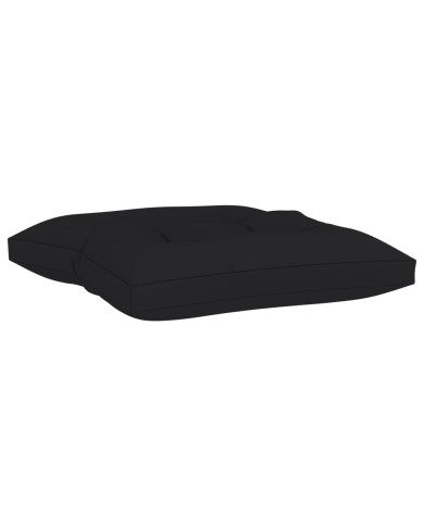 Coussin de plancher de palette 60x61x10 cm Noir