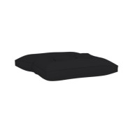 Coussin de plancher de palette 60x61x10 cm Noir
