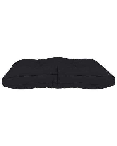 Coussin de plancher de palette 60x61x10 cm Noir
