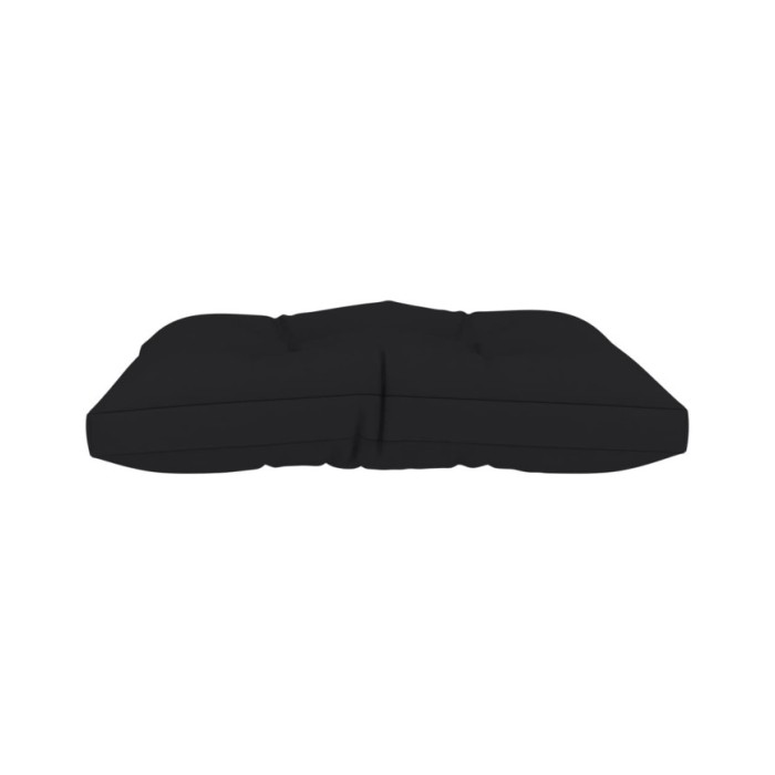 Coussin de plancher de palette 60x61x10 cm Noir