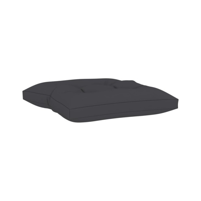 Coussin de plancher de palette 60x61x10 cm Anthracite