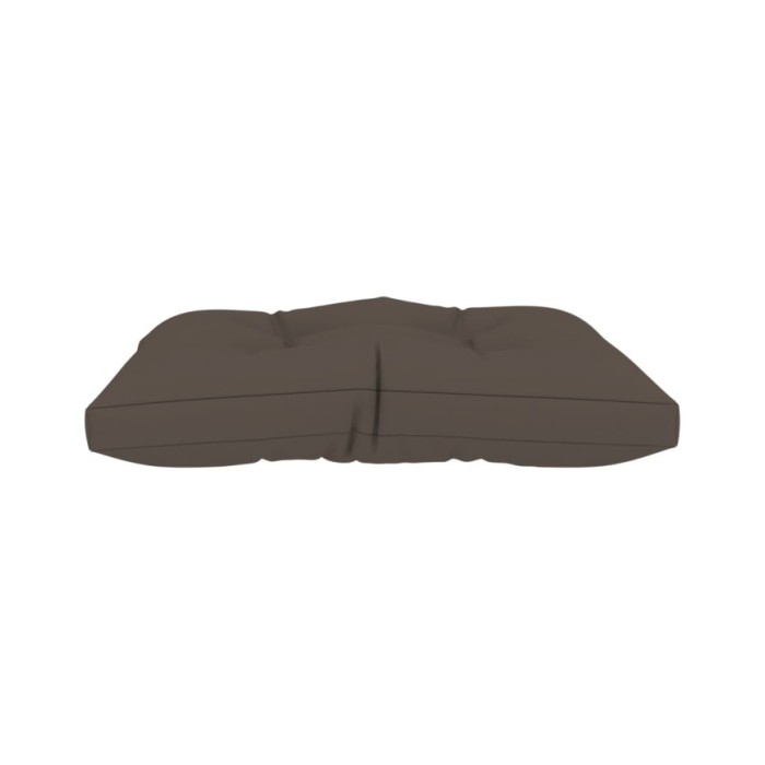 Coussin de plancher de palette 60x61x10 cm Taupe