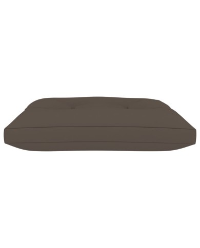 Coussin de plancher de palette 60x61x10 cm Taupe