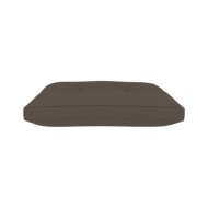 Coussin de plancher de palette 60x61x10 cm Taupe
