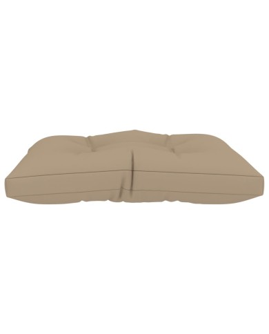 Coussin de plancher de palette 60x61x10 cm Beige