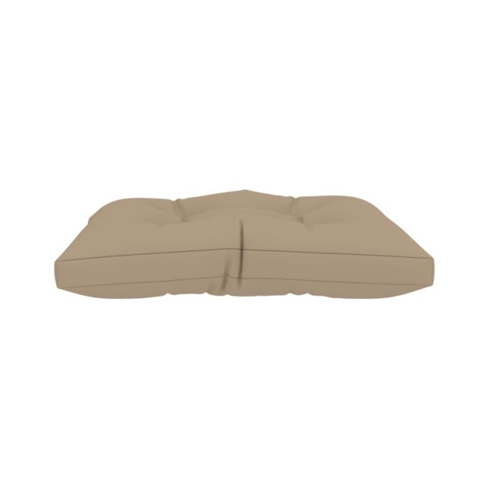 Coussin de plancher de palette 60x61x10 cm Beige