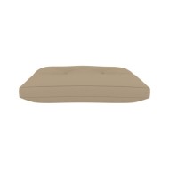 Coussin de plancher de palette 60x61x10 cm Beige