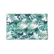 Coussin de siège de jardin Vert 120x80x10 cm Tissu