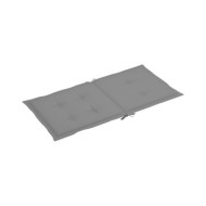Coussins de chaise de jardin 4 pcs Gris 100 x 50 x 3 cm