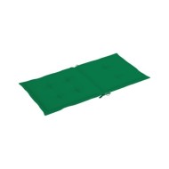 Coussins de chaise de jardin 4 pcs Vert 100 x 50 x 3 cm