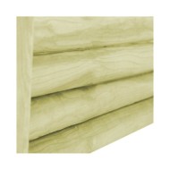 Lit surélevé de jardin Bois de pin imprégné 120x40x42 cm