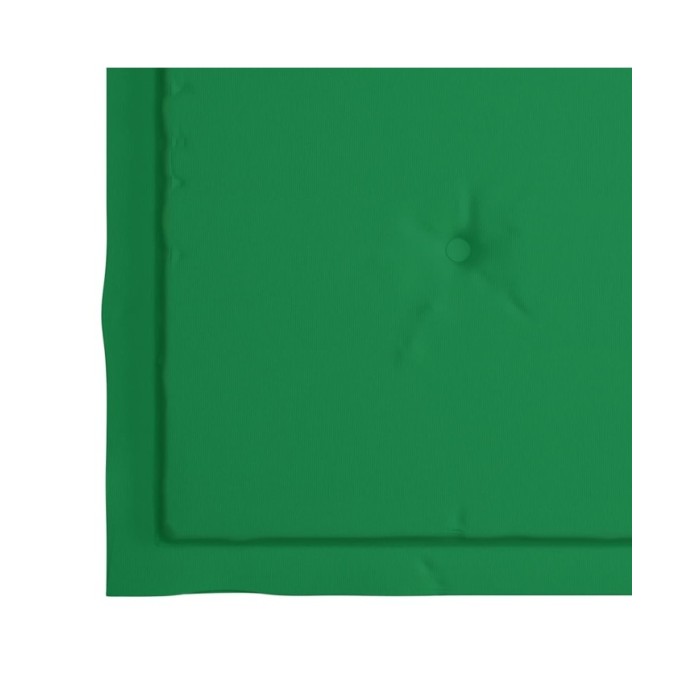 Coussin de chaise de jardin 4 pcs Vert 40x40x3 cm
